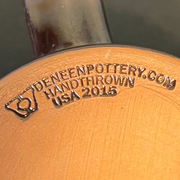 DENEEN POTTERY Handcrafted Mug THE COTTON PALACE BED & BREAKFAST Waco, Texas - Picture 13 of 13